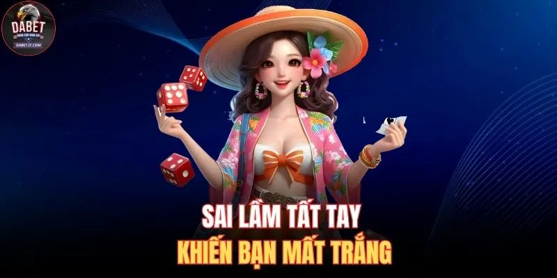 Sai lầm tất tay khiến bạn mất trắng